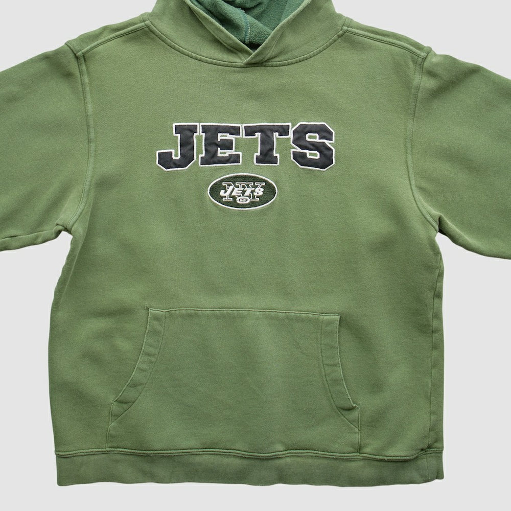 New York Jets Reebok 2000s Pullover Sweatshirt Green Vintage
