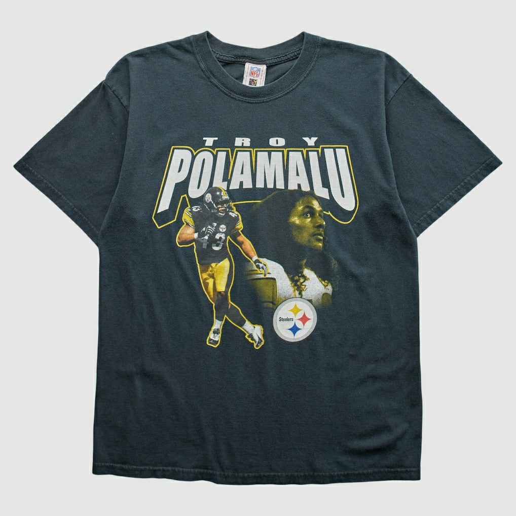 Pittsburgh Steelers NFL 2000s T-Shirt Black Vintage