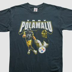 Pittsburgh Steelers NFL 2000s T-Shirt Black Vintage