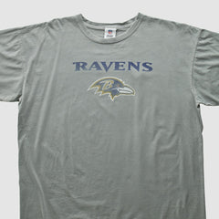Baltimore Ravens NFL 2010s T-Shirt Gray Vintage