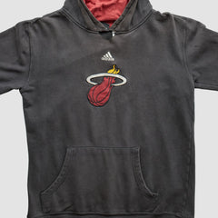 Miami Heat 2000s Pullover Sweatshirt Charcoal Vintage