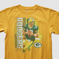 Green Bay Packers NFL 2010s T-Shirt Yellow Vintage