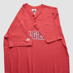 Los Angeles Angels Majestic 2000s T-Shirt - Red - XL by Fanatics Real Vintage T-shirts