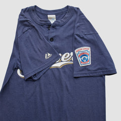 Milwaukee Brewers Majestic 2000s T-Shirt - Navy - M by Fanatics Real Vintage T-shirts