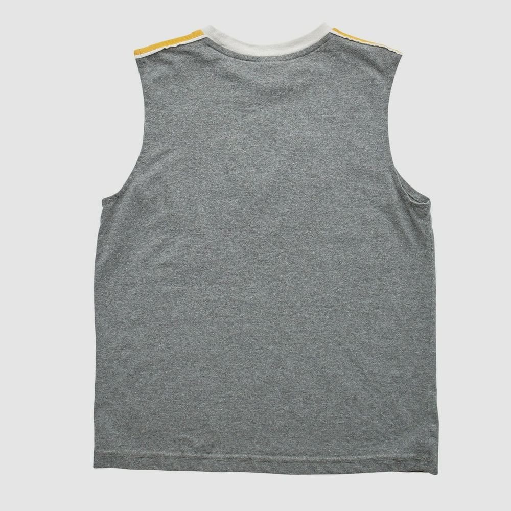 Pittsburgh Steelers NFL 2000s Pullover Tank Heather Gray Vintage