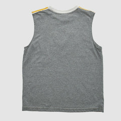 Pittsburgh Steelers NFL 2000s Pullover Tank Heather Gray Vintage