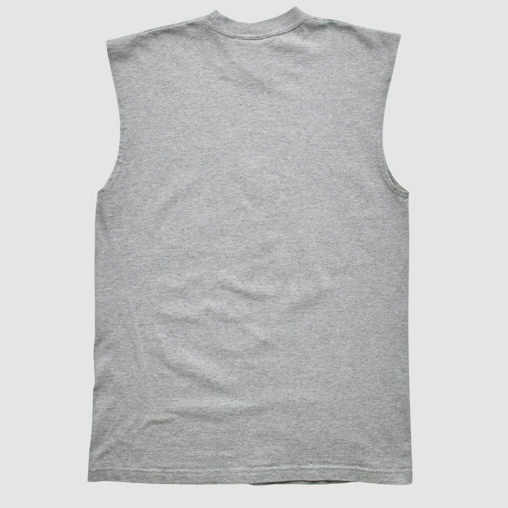 Green Bay Packers Logo Athletic 2000s Tank Heather Gray Vintage