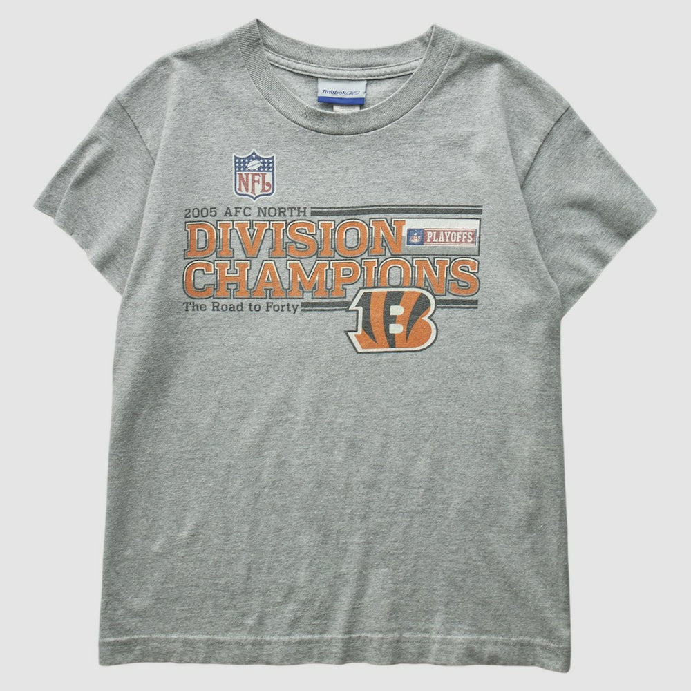 Cincinnati Bengals Reebok 2005 T-Shirt Gray Vintage