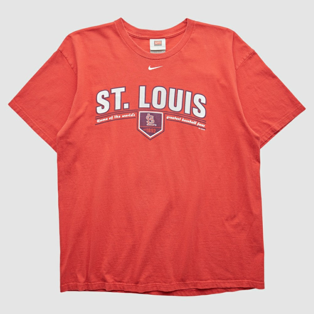 St. Louis Cardinals Nike 2000s T-Shirt - Red - L by Fanatics Real Vintage T-shirts