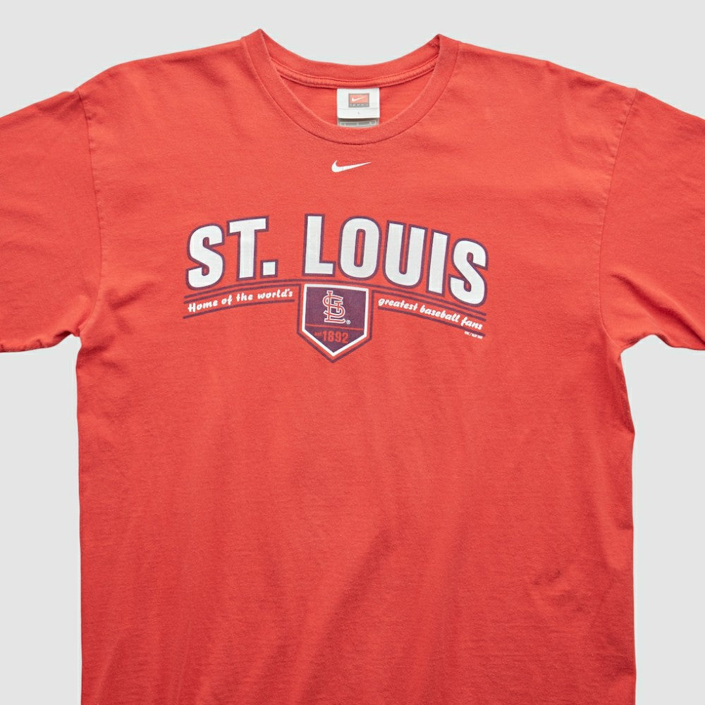 St. Louis Cardinals Nike 2000s T-Shirt - Red - L by Fanatics Real Vintage T-shirts