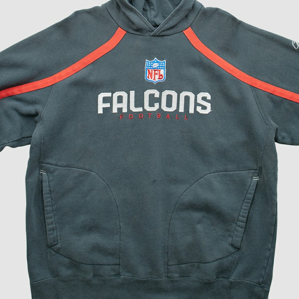 Atlanta Falcons Reebok 2000s Pullover Sweatshirt Charcoal Vintage