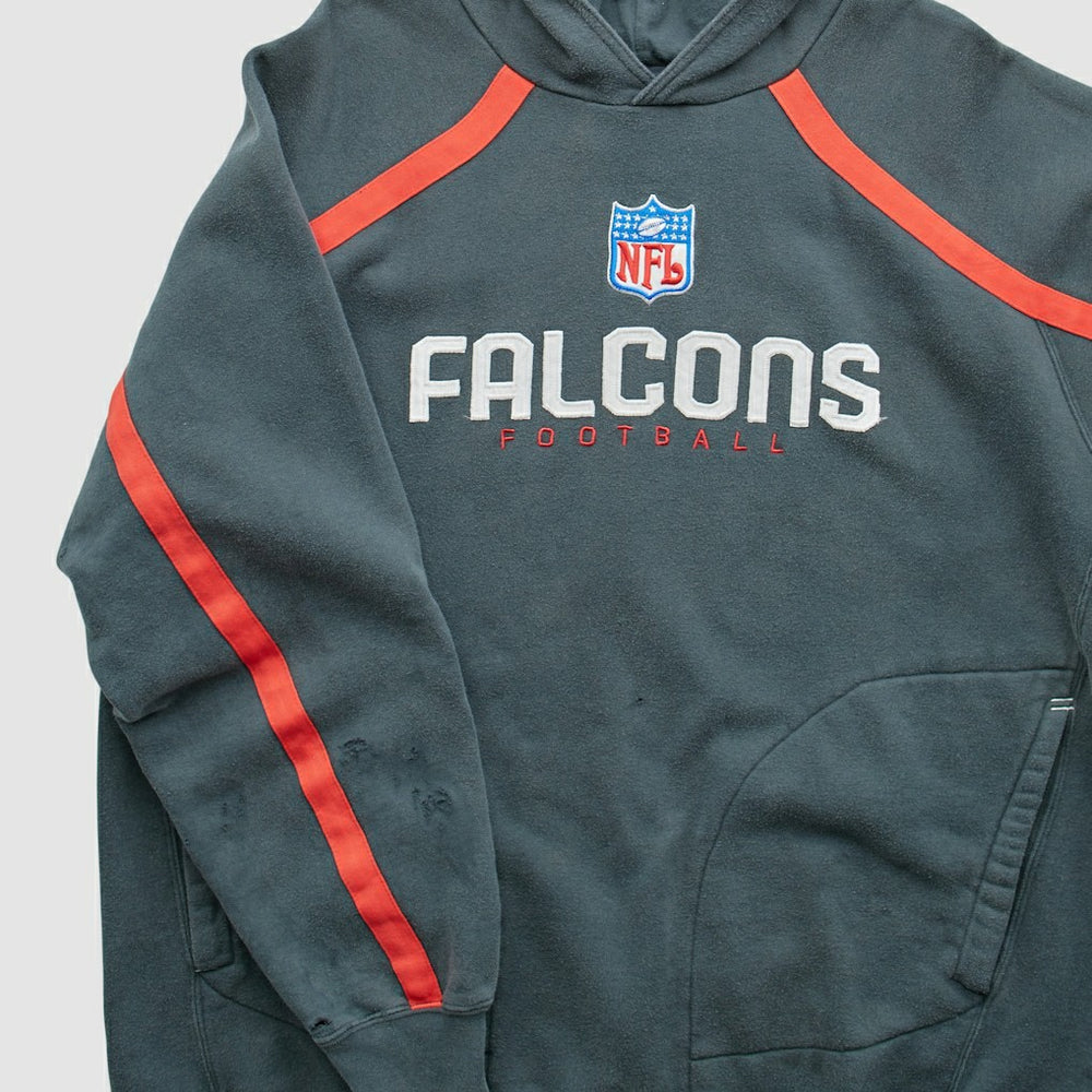 Atlanta Falcons Reebok 2000s Pullover Sweatshirt Charcoal Vintage
