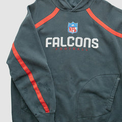 Atlanta Falcons Reebok 2000s Pullover Sweatshirt Charcoal Vintage