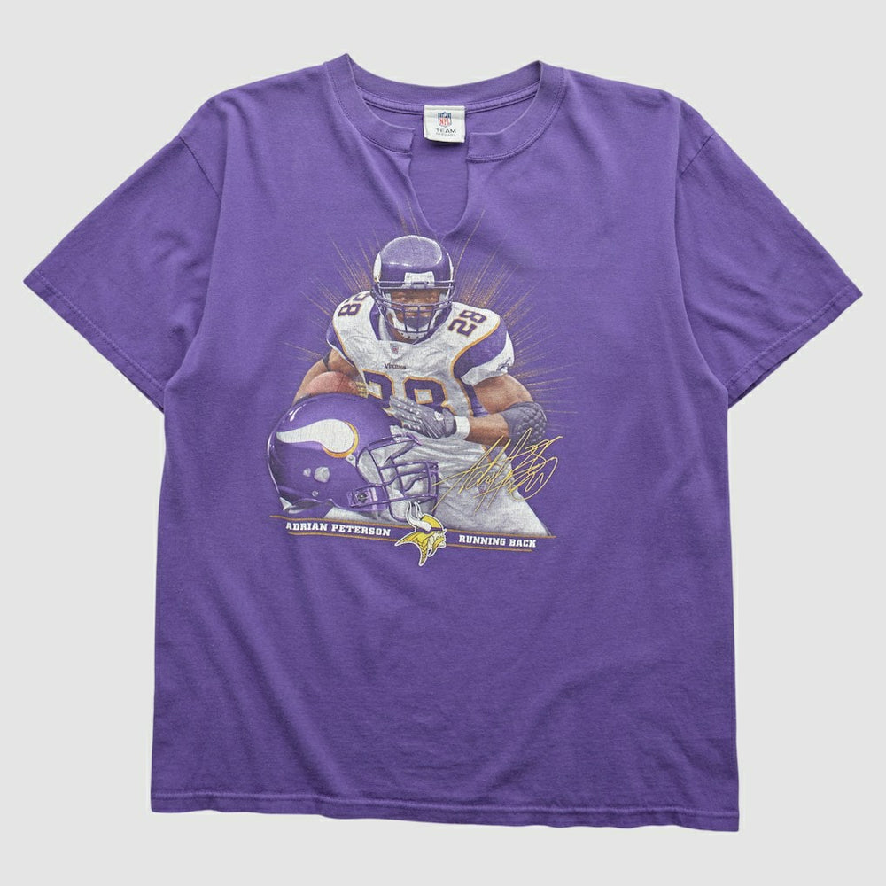 Minnesota Vikings NFL 2000s T-Shirt Purple Vintage