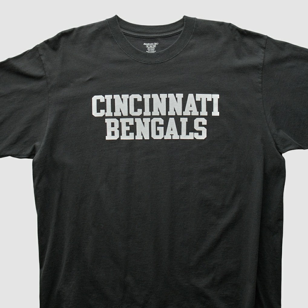 Cincinnati Bengals Reebok 2000s T-Shirt Black Vintage