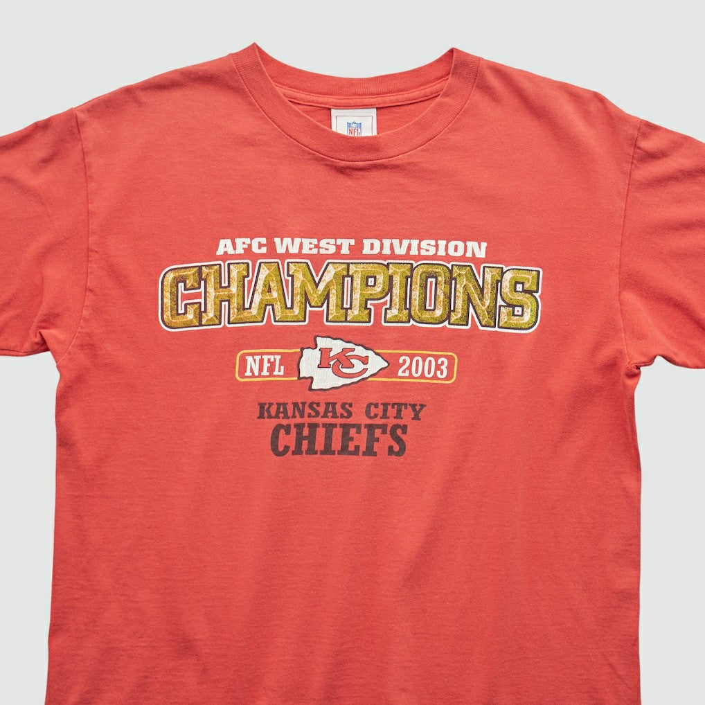 Kansas City Chiefs NFL 2003 T-Shirt Red Vintage