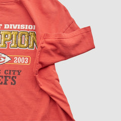 Kansas City Chiefs NFL 2003 T-Shirt Red Vintage