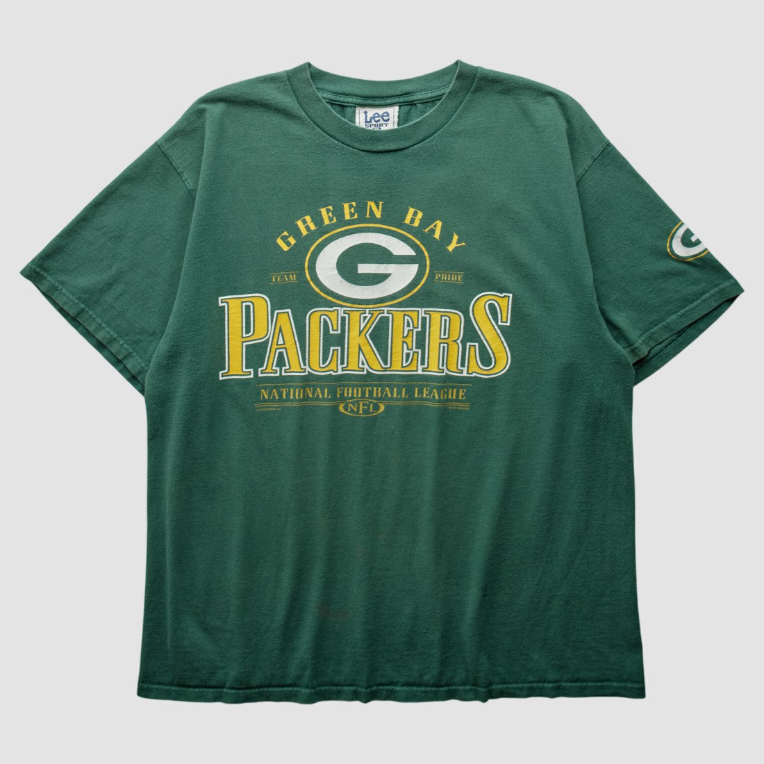Green Bay Packers Lee Apparel 90s T-Shirt Green Vintage