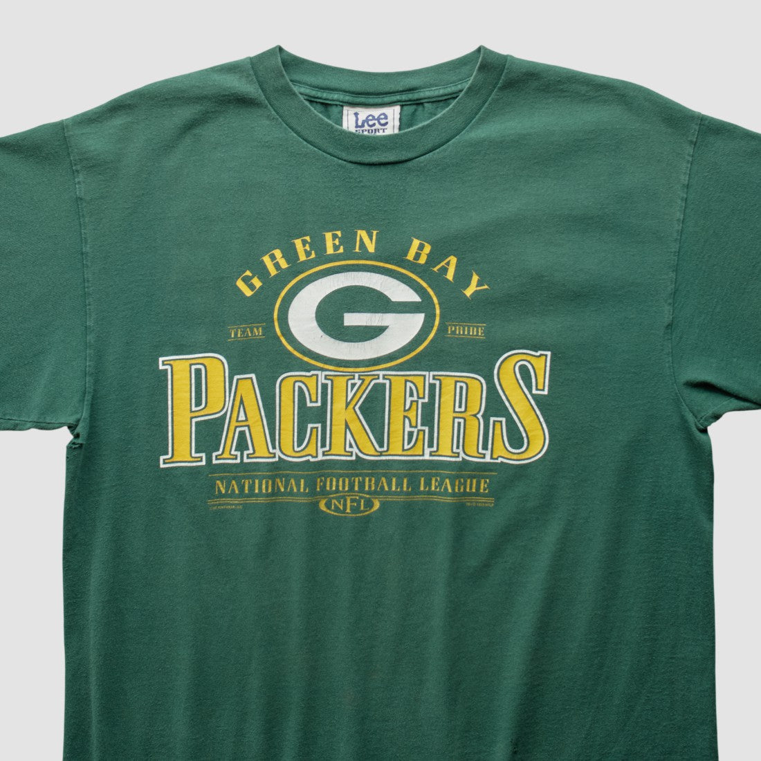 Green Bay Packers Lee Apparel 90s T-Shirt Green Vintage
