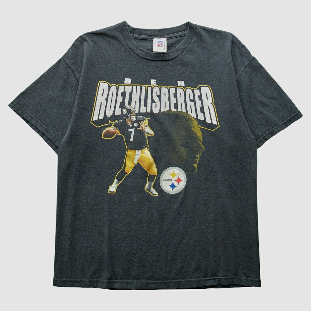 Pittsburgh Steelers NFL 2000s T-Shirt Black Vintage
