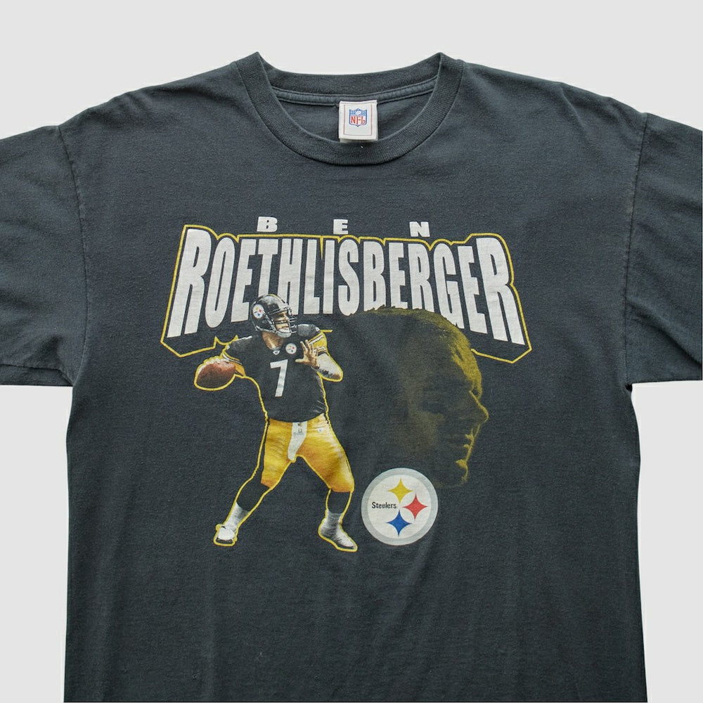 Pittsburgh Steelers NFL 2000s T-Shirt Black Vintage
