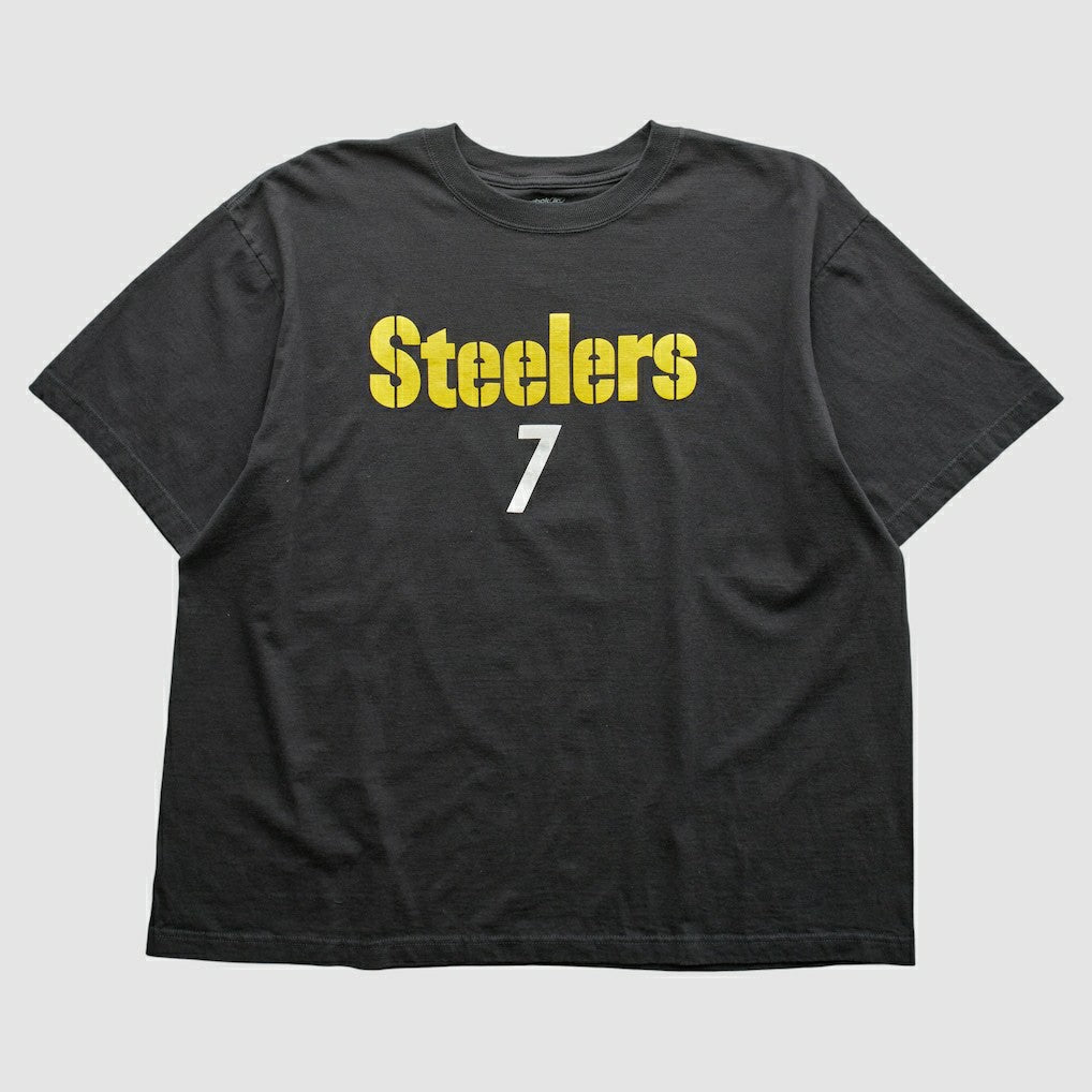 Pittsburgh Steelers Reebok 2000s T-Shirt Black Vintage