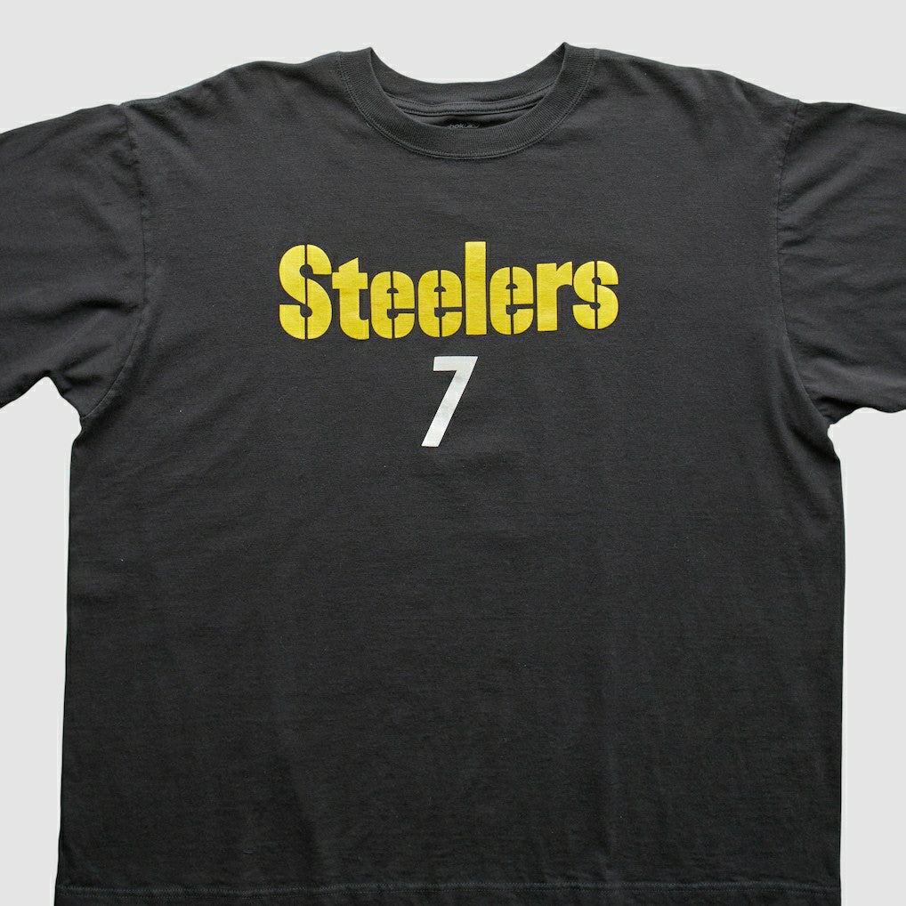 Pittsburgh Steelers Reebok 2000s T-Shirt Black Vintage
