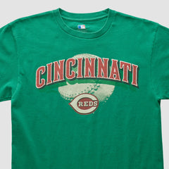 Cincinnati Reds 2000s T-Shirt - Green - S by Fanatics Real Vintage T-shirts