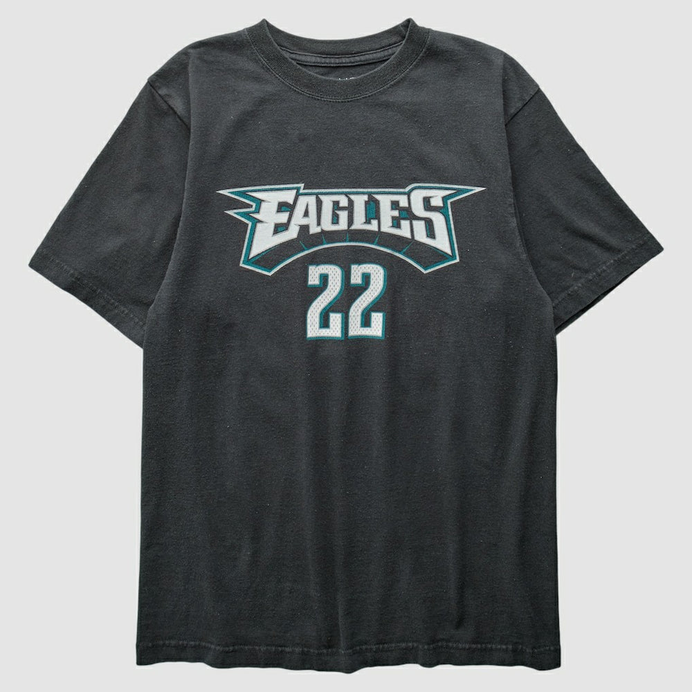 Philadelphia Eagles Reebok 2000s T-Shirt Black Vintage