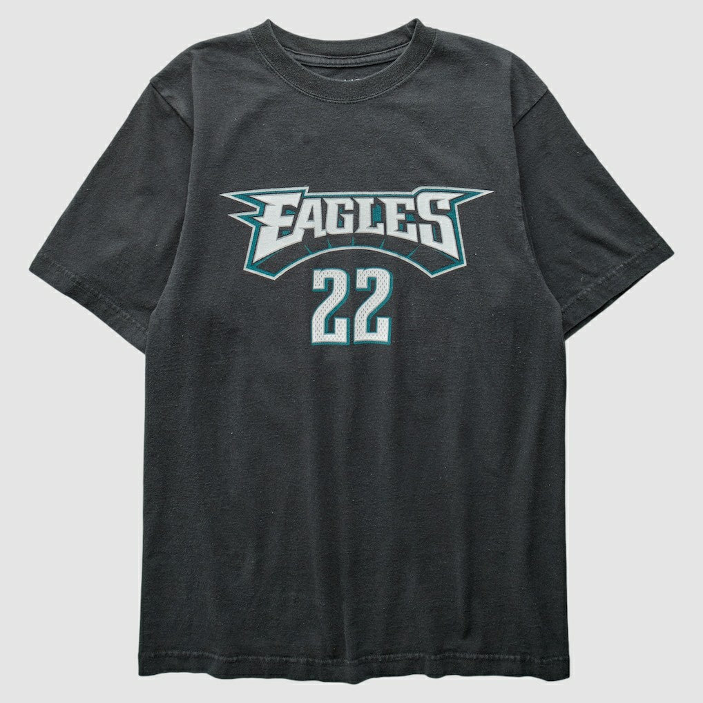 Philadelphia Eagles Reebok 2000s T-Shirt Black Vintage