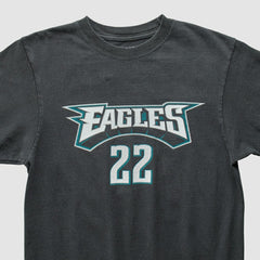 Philadelphia Eagles Reebok 2000s T-Shirt Black Vintage