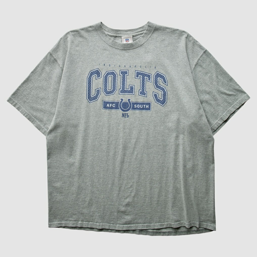 Indianapolis Colts NFL 2010s T-Shirt Heather Gray Vintage