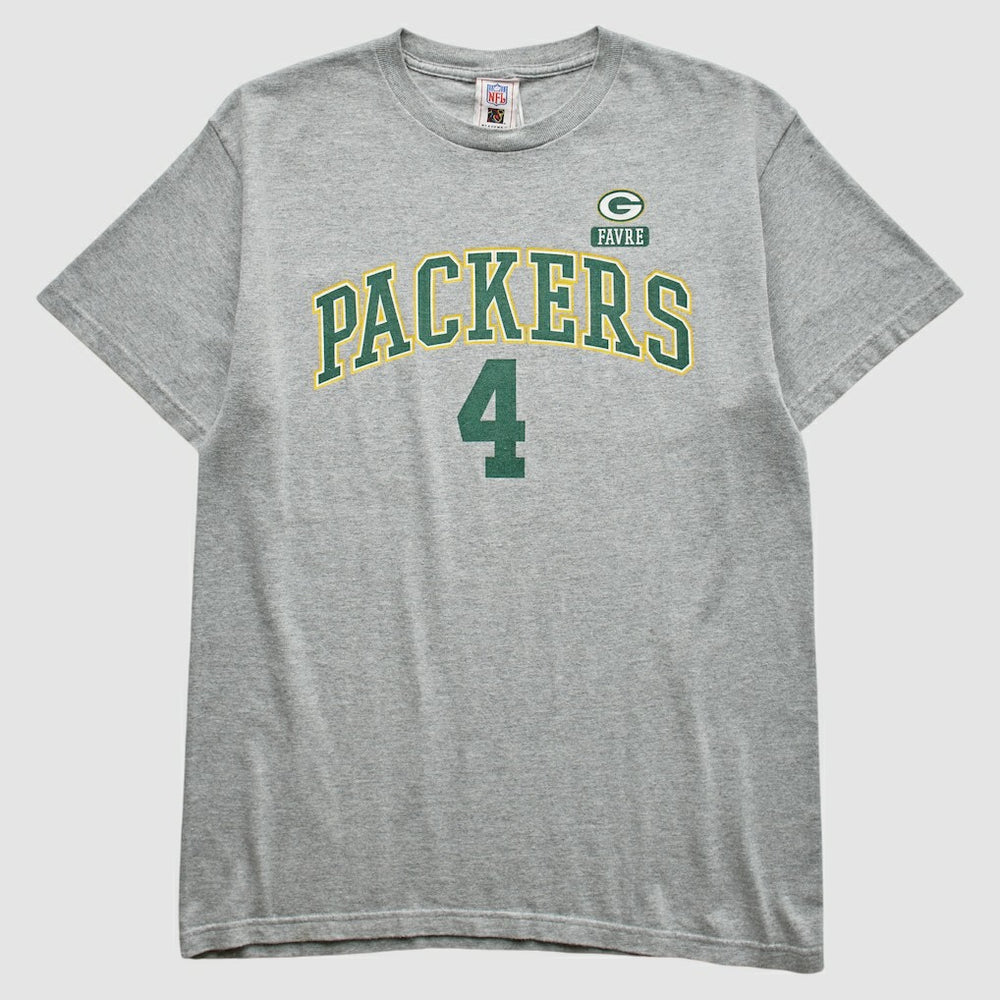 Green Bay Packers NFL 2000s T-Shirt Heather Gray Vintage