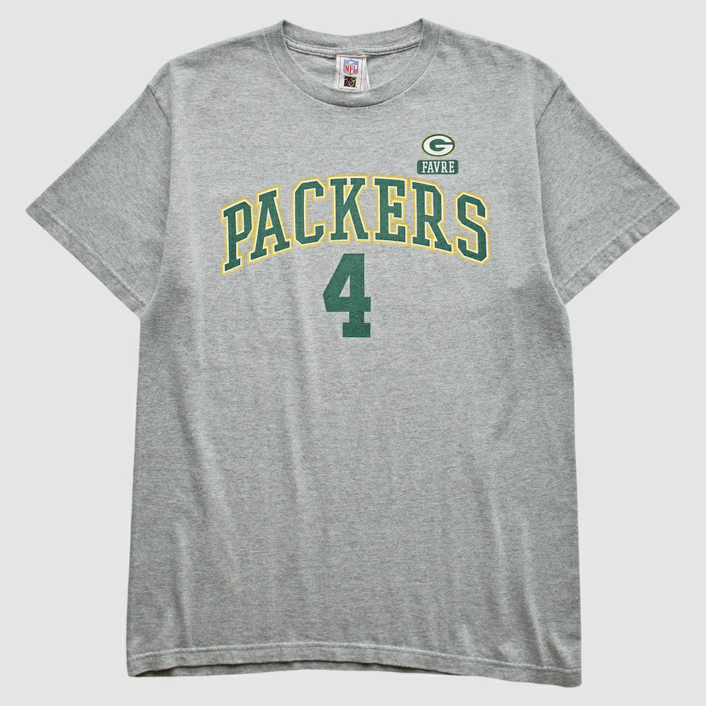 Green Bay Packers NFL 2000s T-Shirt Heather Gray Vintage