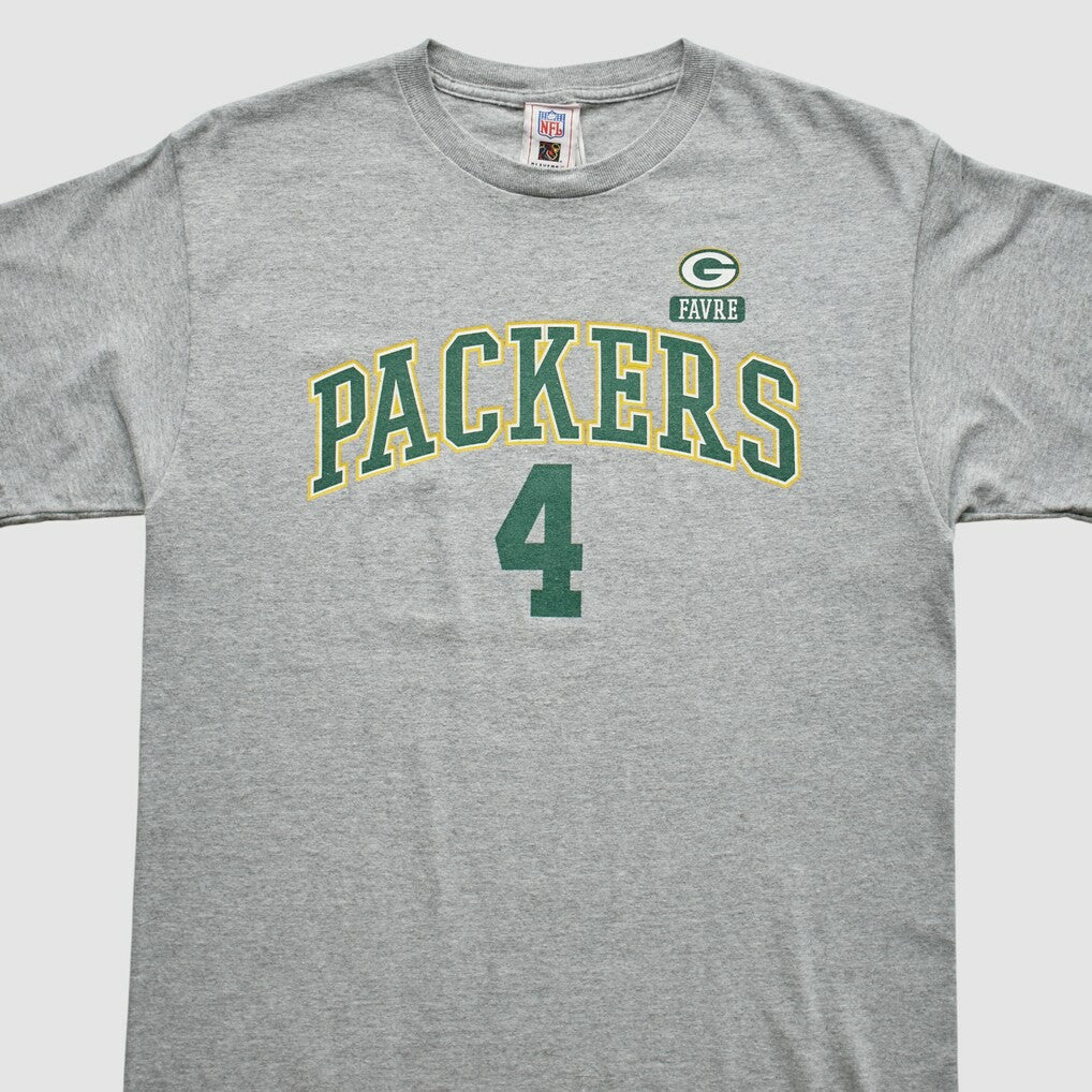 Green Bay Packers NFL 2000s T-Shirt Heather Gray Vintage