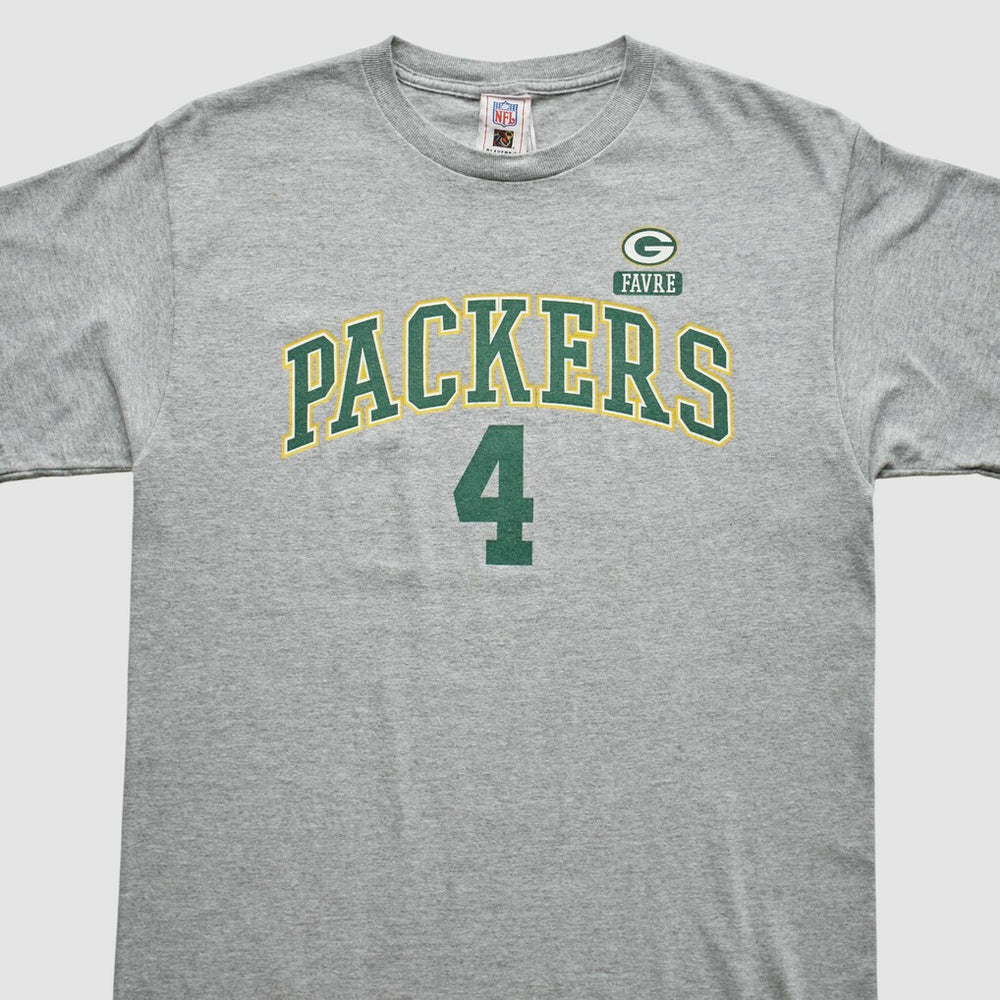 Green Bay Packers NFL 2000s T-Shirt Heather Gray Vintage