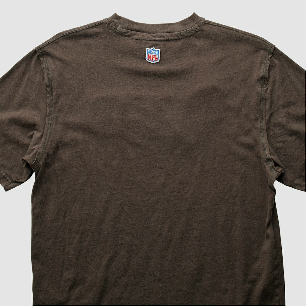 Cleveland Browns Reebok 2000s T-Shirt Brown Vintage