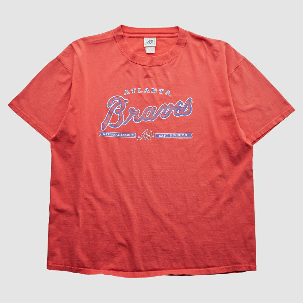 Atlanta Braves Lee Apparel 2000s T-Shirt - Red - 3XL by Fanatics Real Vintage T-shirts