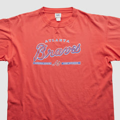 Atlanta Braves Lee Apparel 2000s T-Shirt - Red - 3XL by Fanatics Real Vintage T-shirts