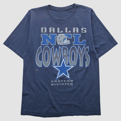 Dallas Cowboys 1992 T-Shirt Navy Vintage