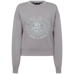 NHL New York Islanders Levelwear Women's Slate & Snow Sponge Tri-Blend Sweatshirt - Gray