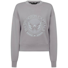 NHL Washington Capitals Levelwear Women's Slate & Snow Sponge Tri-Blend Sweatshirt - Gray