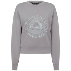NHL Colorado Avalanche Levelwear Women's Slate & Snow Sponge Tri-Blend Sweatshirt - Gray