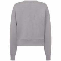 NHL Los Angeles Kings Levelwear Women's Slate & Snow Sponge Tri-Blend Sweatshirt - Gray