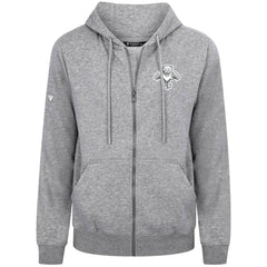 NHL Florida Panthers Levelwear Podium Chenille Logo Full-Zip Hoodie - Gray