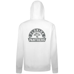 NHL Florida Panthers Levelwear Podium Chenille Logo Full-Zip Hoodie - White
