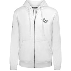 NHL Utah Mammoth Levelwear Podium Chenille Logo Full-Zip Hoodie - White