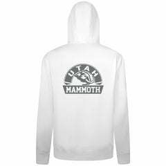 NHL Utah Mammoth Levelwear Podium Chenille Logo Full-Zip Hoodie - White