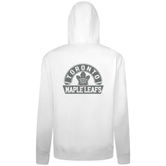 NHL Toronto Maple Leafs Levelwear Podium Chenille Logo Full-Zip Hoodie - White