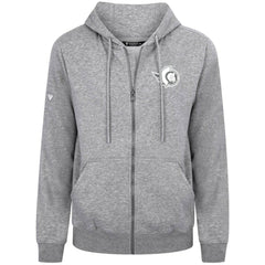 NHL Ottawa Senators Levelwear Podium Chenille Logo Full-Zip Hoodie - Gray